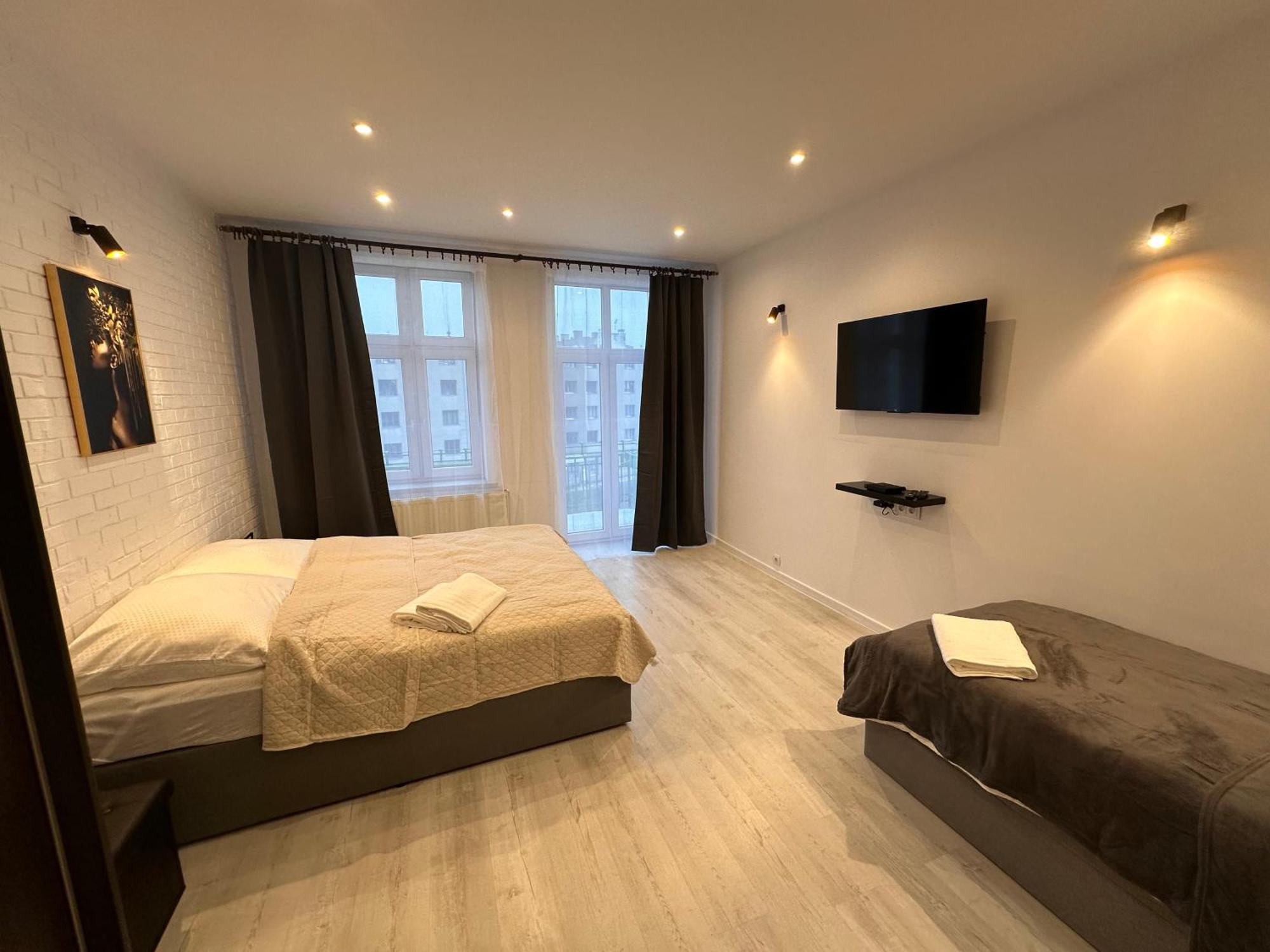 Apartamenty Ktw Central Station Kattowitz Exterior foto